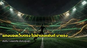 แทงบอลเว็บตรง ไม่ผ่านเอเย่นต์
